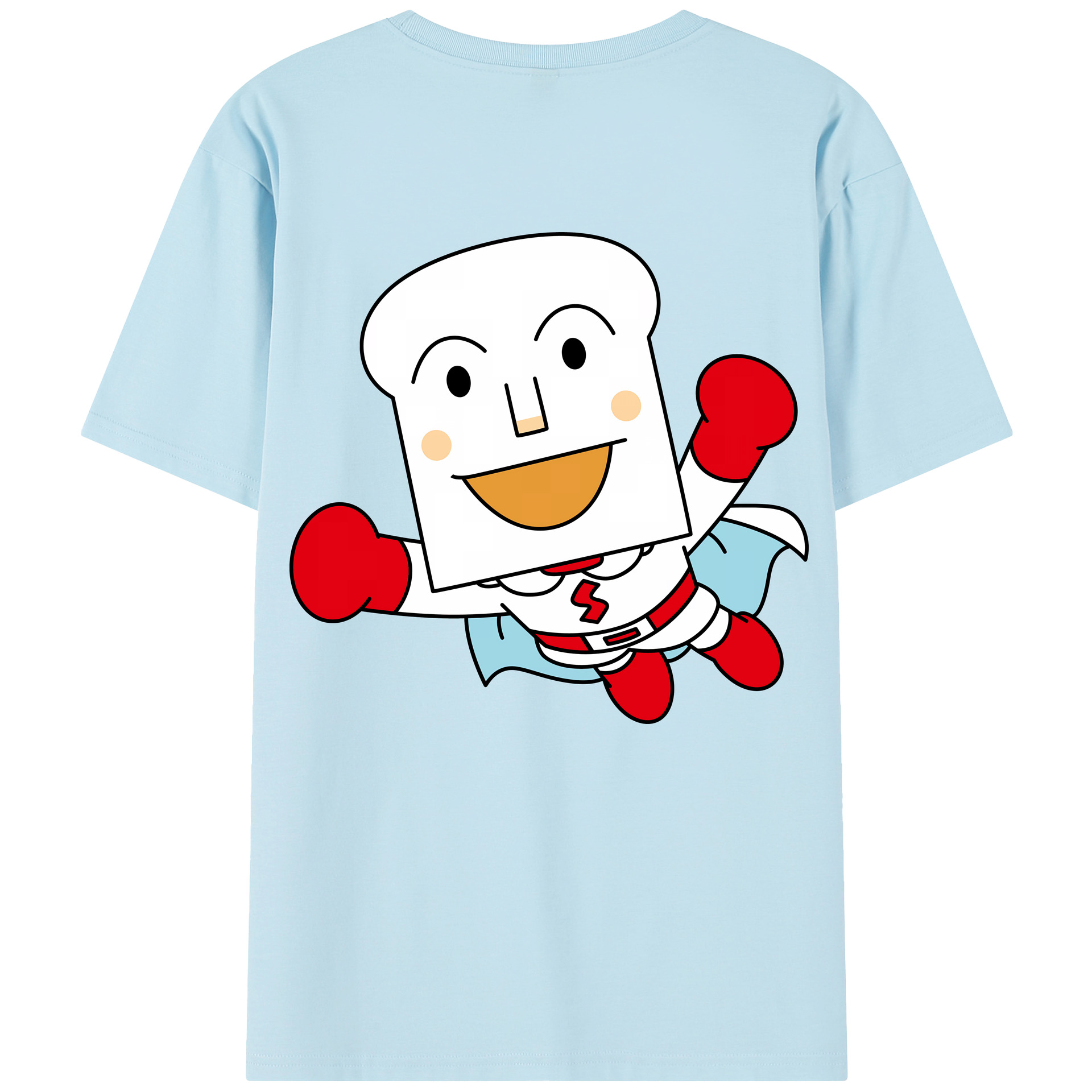 （画像用） アンパンマン Anpanman 綿100％半袖Tシャツ（背面プリント）